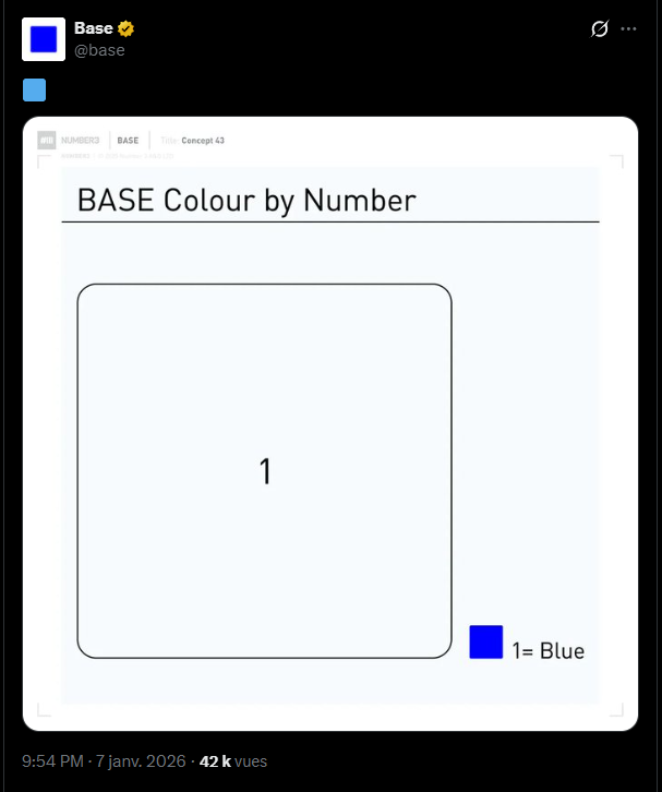Base tweet - Colour by Number concept